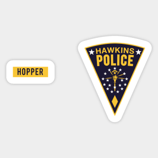 Chief Hopper Sticker